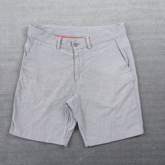 Lululemon The Works Shorts Men 32 Gray 9" Inseam Casual Stretch Lightweight Golf - Picture 9 of 9